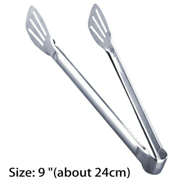 Cooking Tongs Stainless Steel Kitchen Utensils BBQ Tools Serving